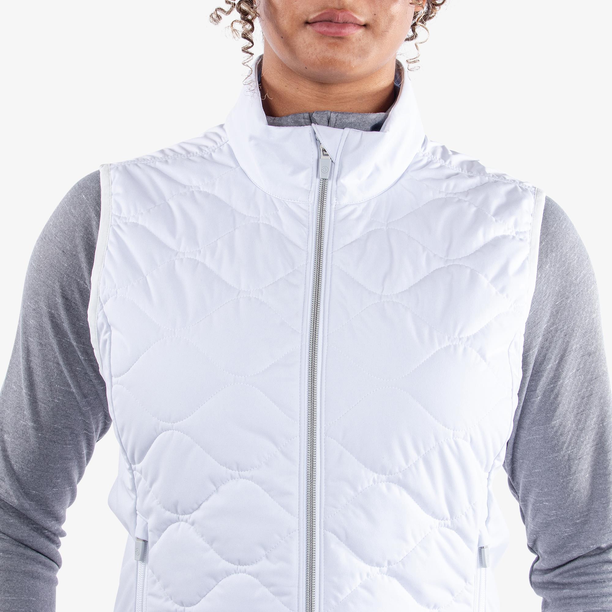 Galvin Green Lucille Interface-1 Ladies Golf Windstopper Vest White